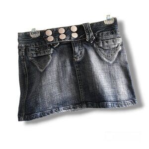 skirt  denim vintage  size   12